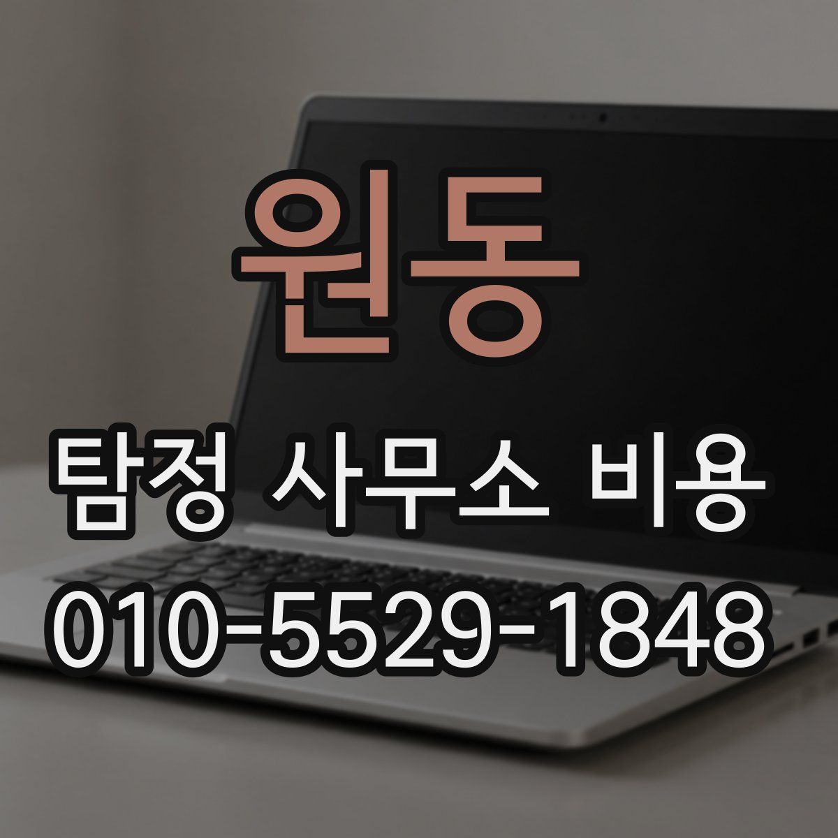 원동 탐정 사무소 비용