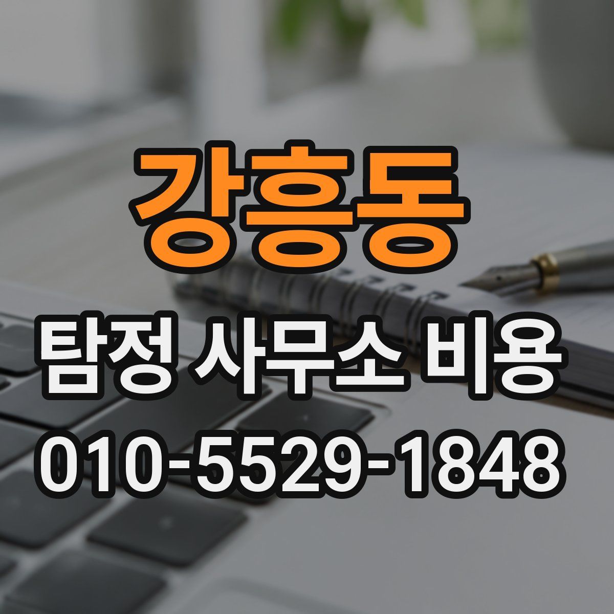 강흥동 탐정 사무소 비용