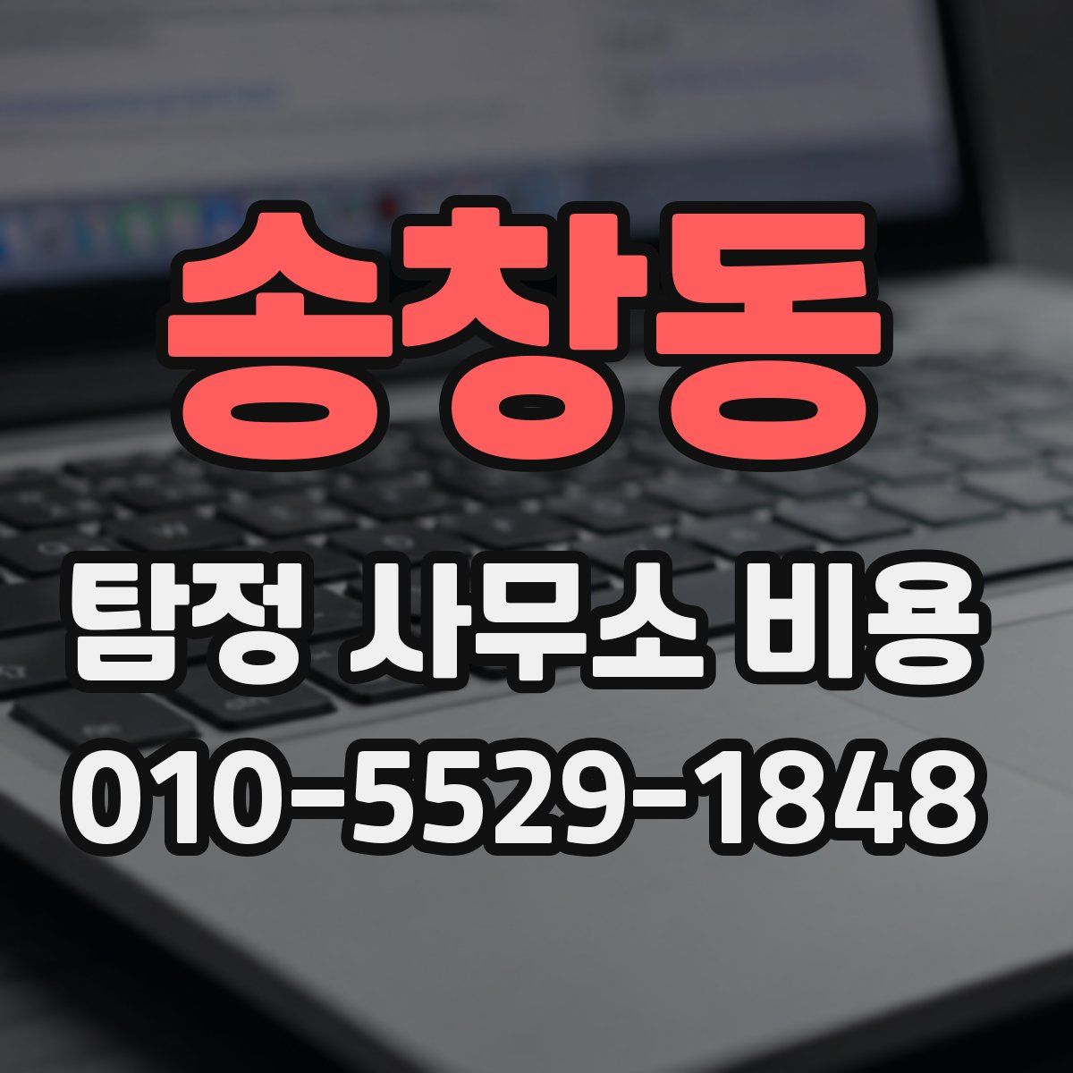 송창동 탐정 사무소 비용