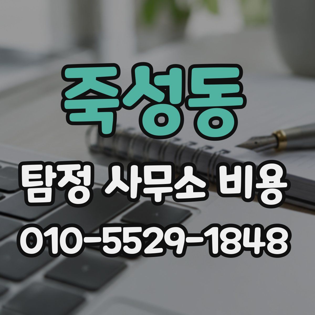 죽성동 탐정 사무소 비용