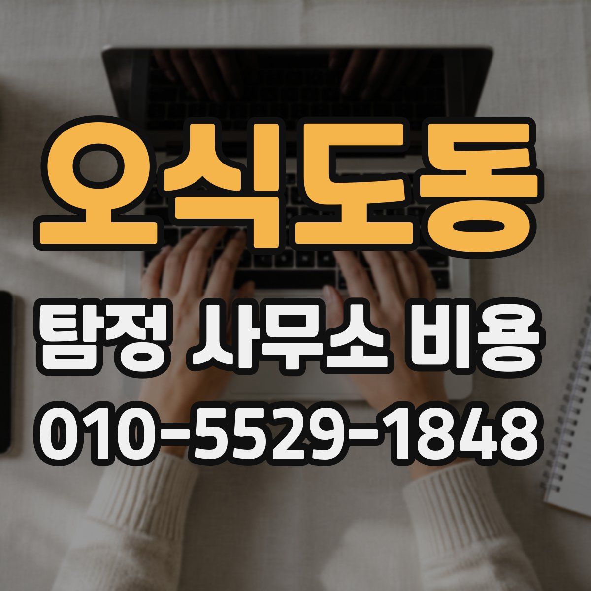 오식도동 탐정 사무소 비용