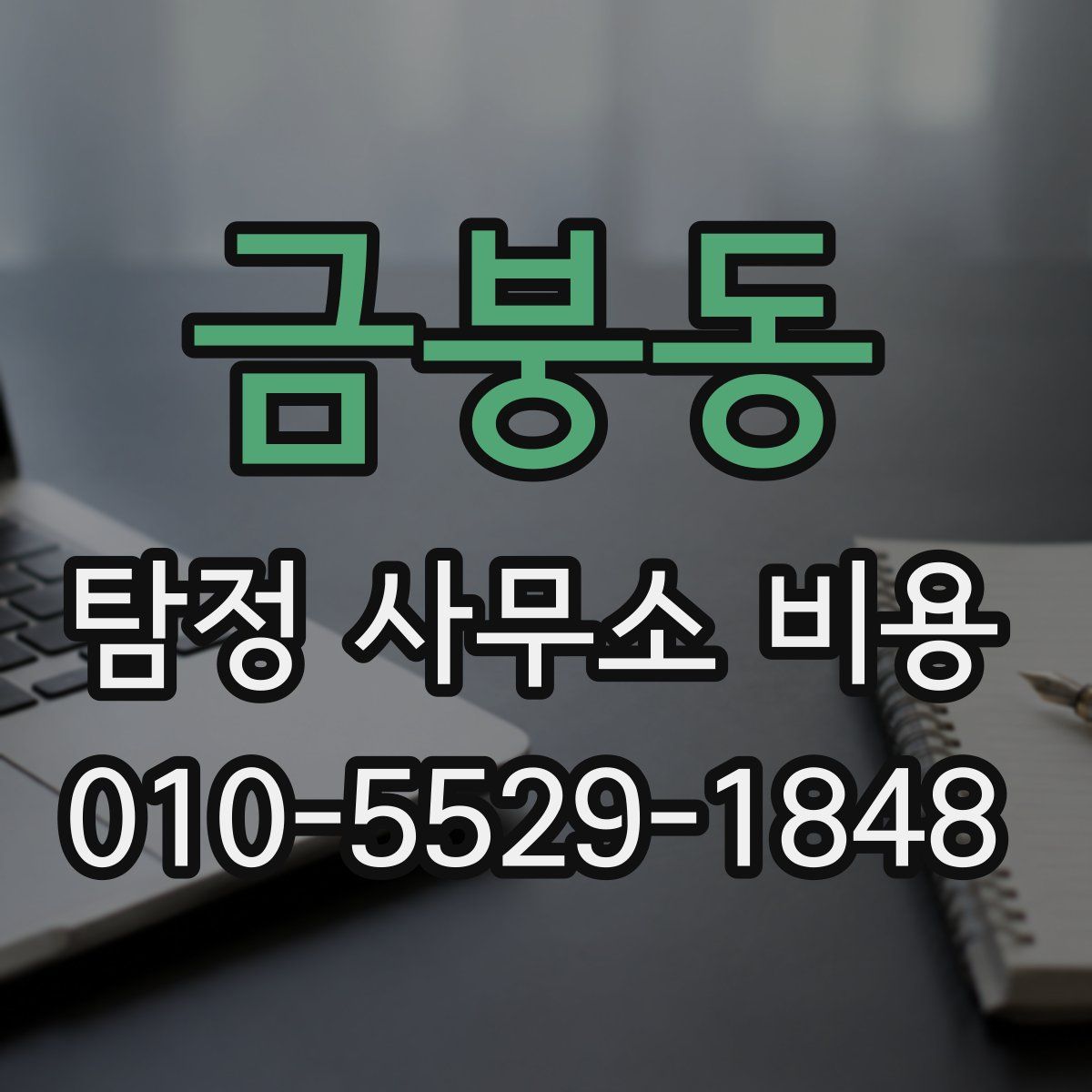 금붕동 탐정 사무소 비용