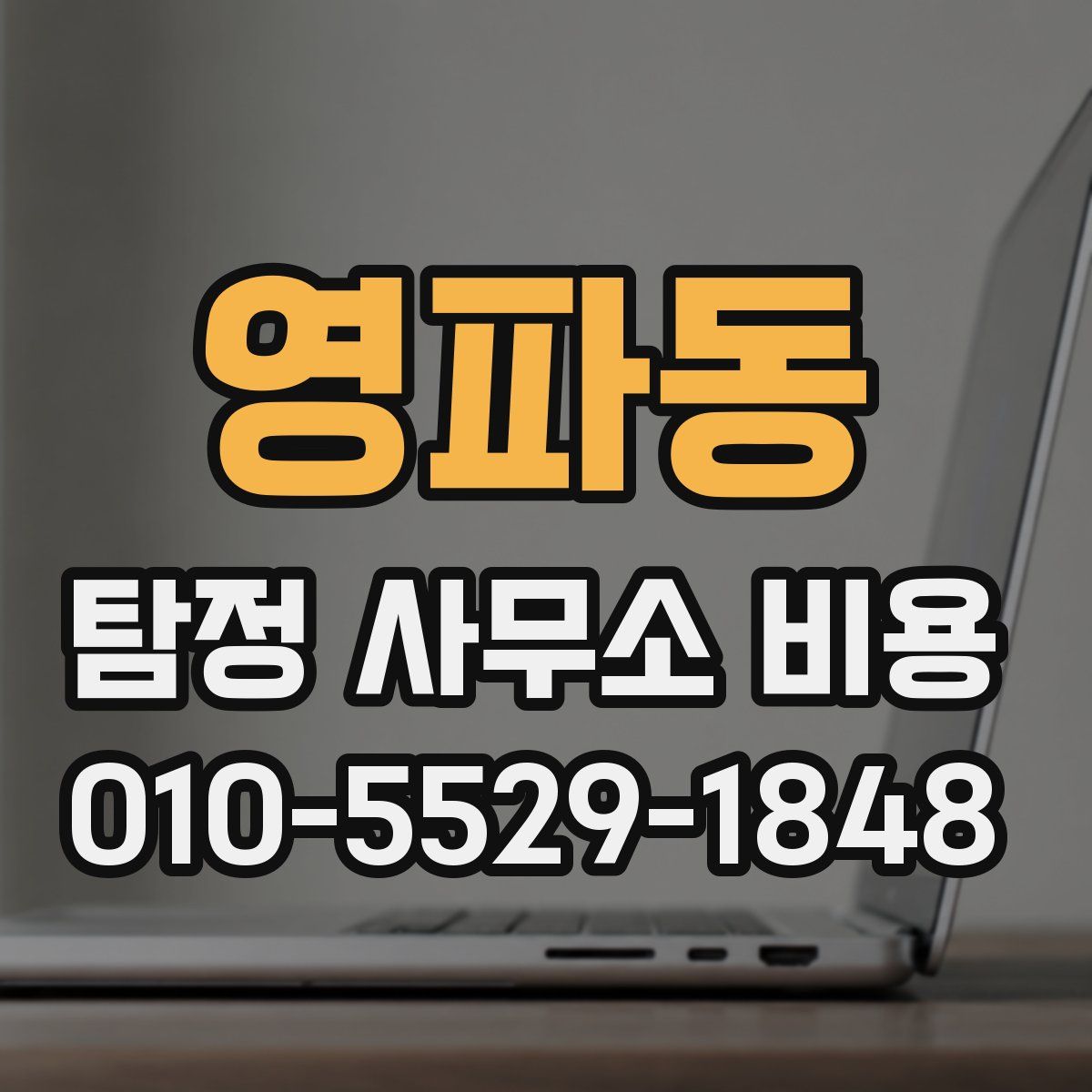 영파동 탐정 사무소 비용