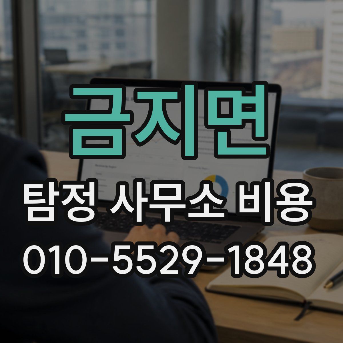 금지면 탐정 사무소 비용