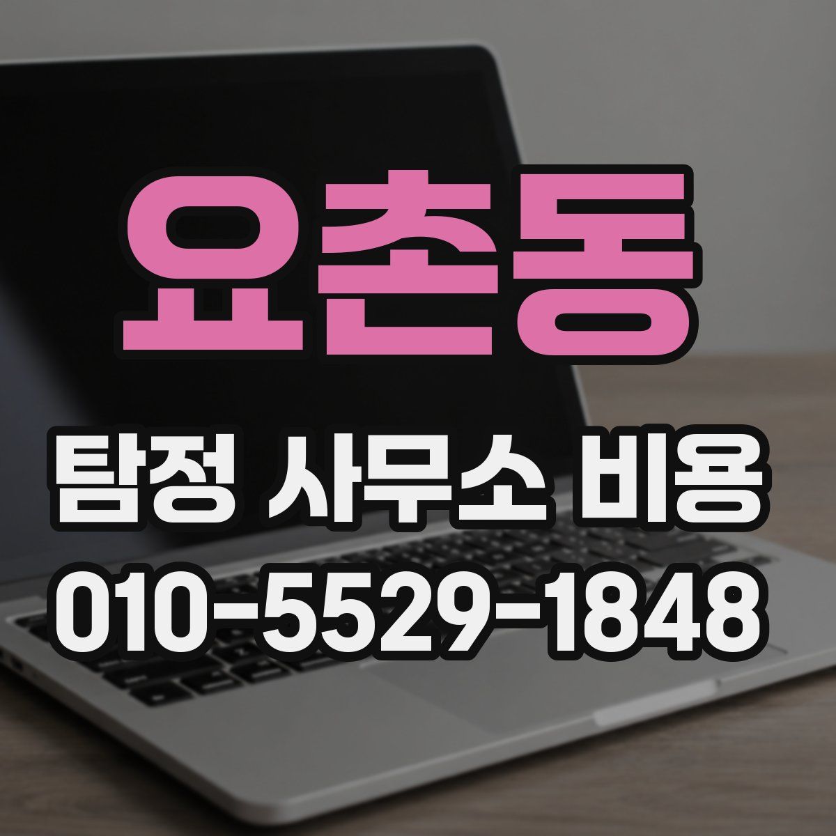 요촌동 탐정 사무소 비용