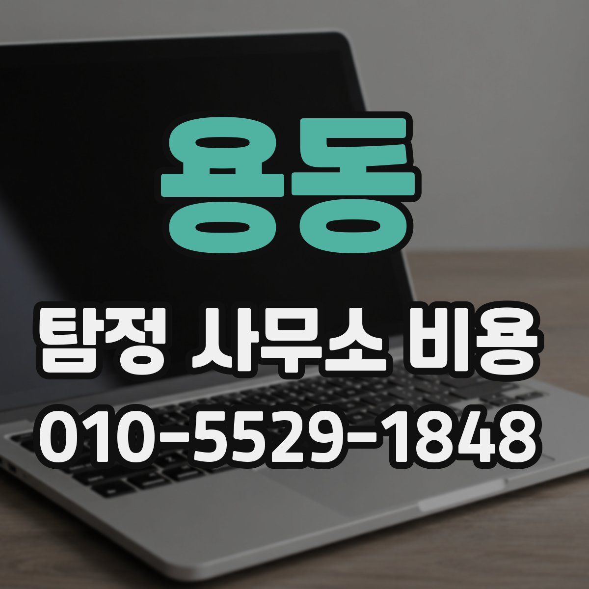 용동 탐정 사무소 비용