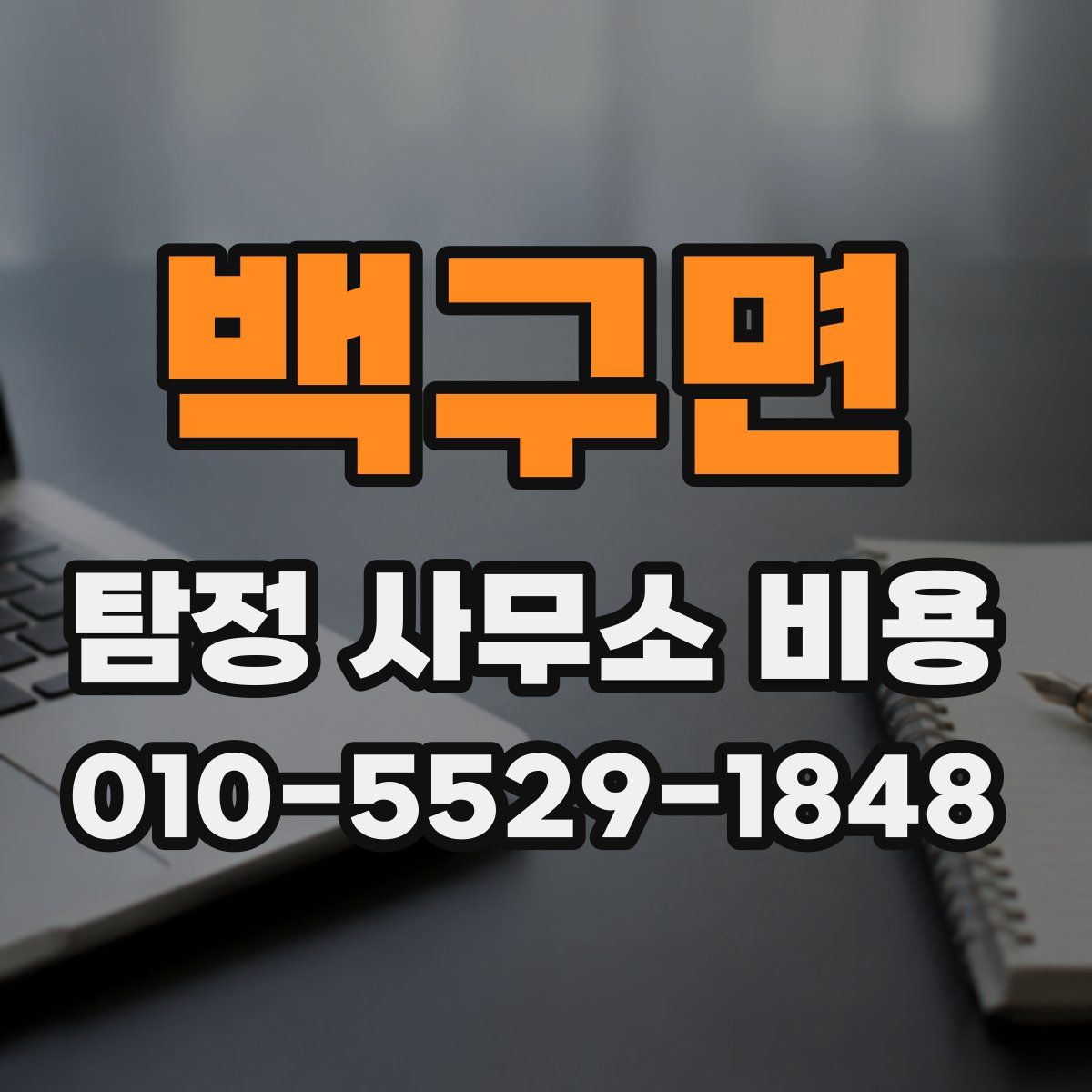 백구면 탐정 사무소 비용