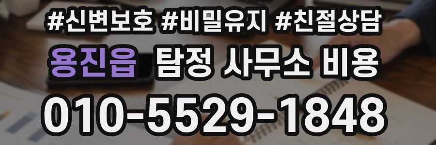 용진읍 탐정 사무소 비용