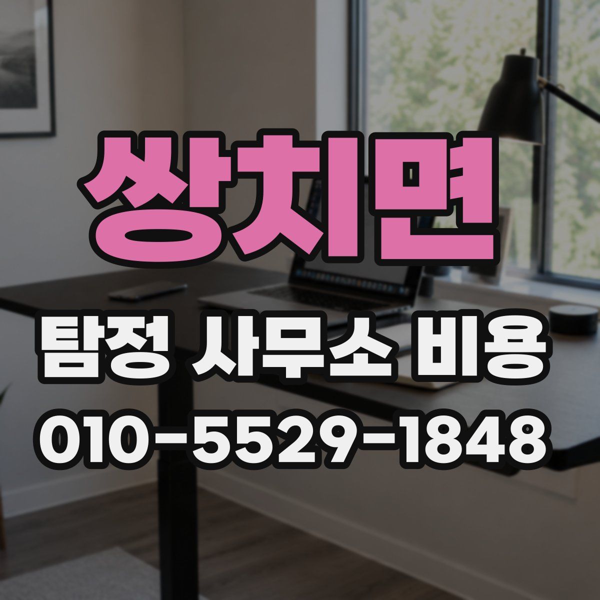 쌍치면 탐정 사무소 비용