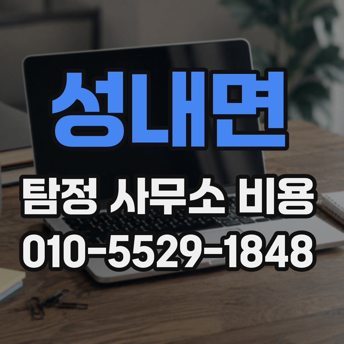 성내면 탐정 사무소 비용