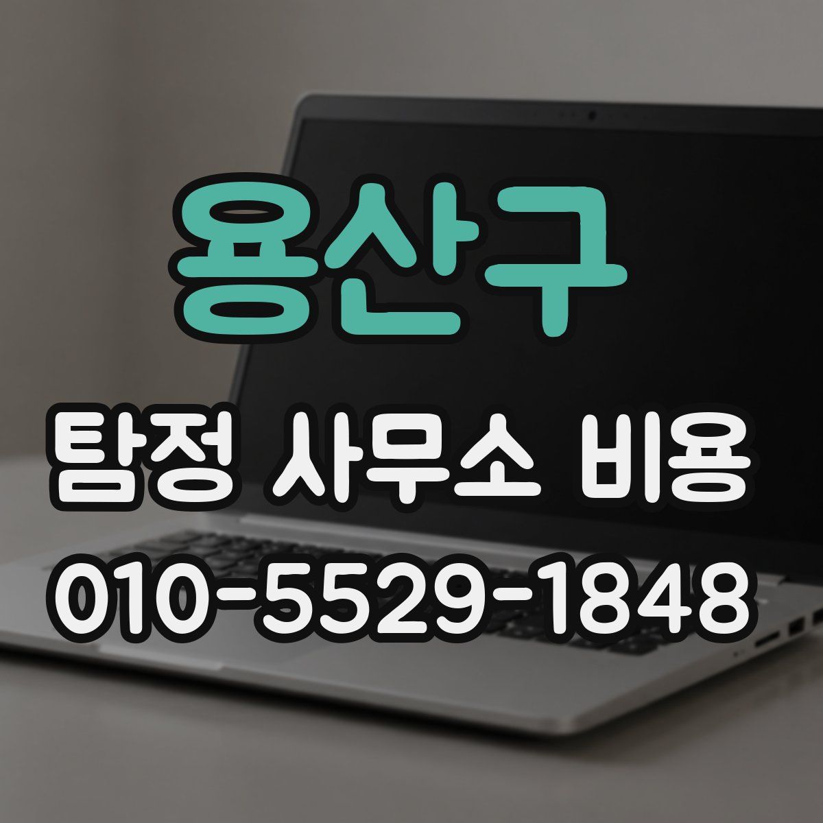 용산구 탐정 사무소 비용