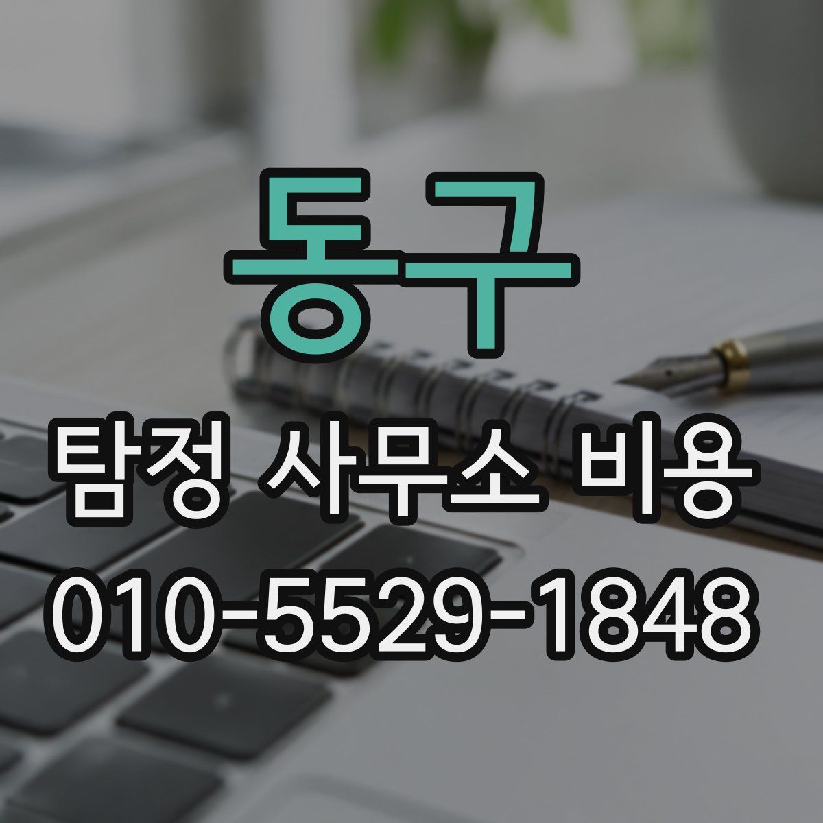 동구 탐정 사무소 비용