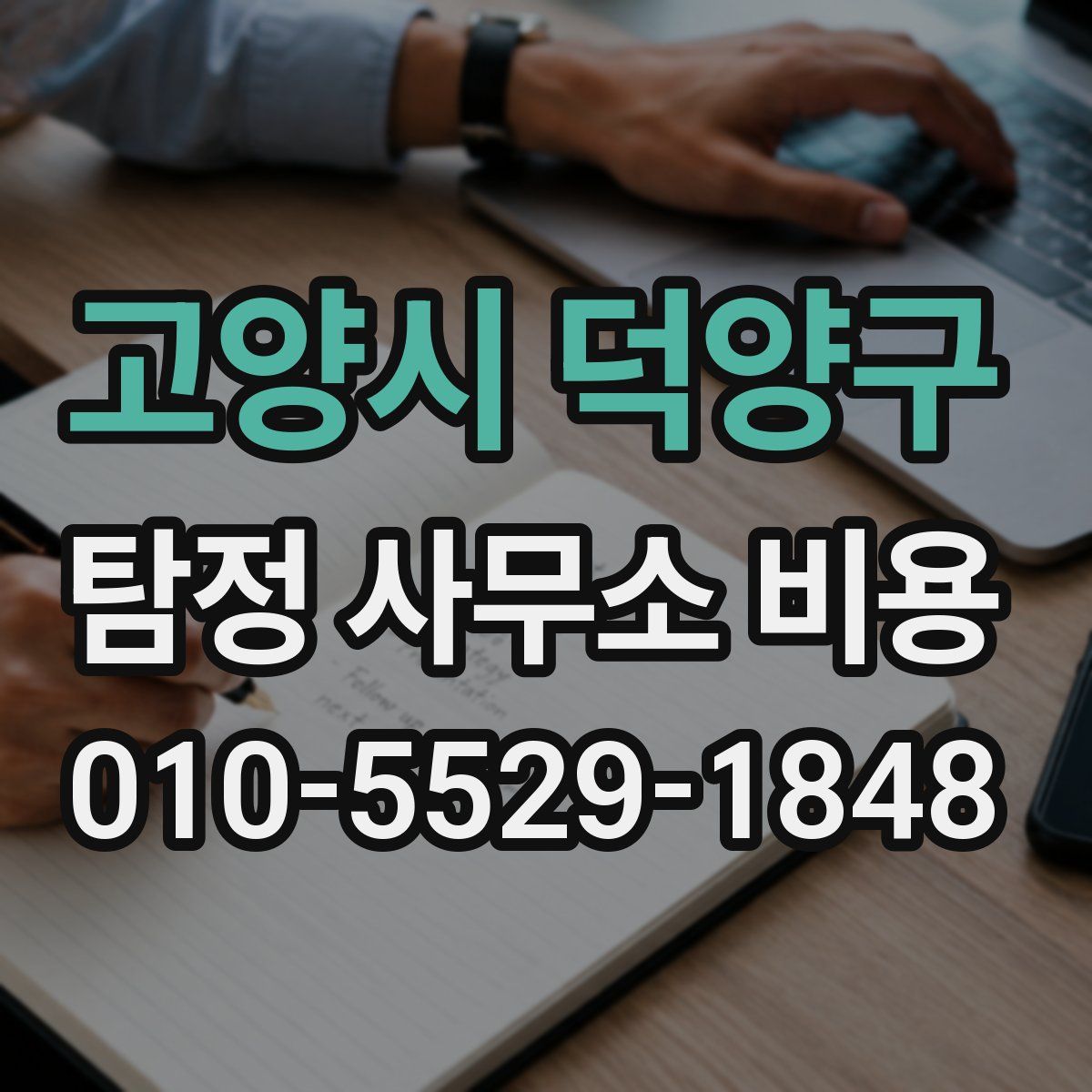 고양시 덕양구 탐정 사무소 비용