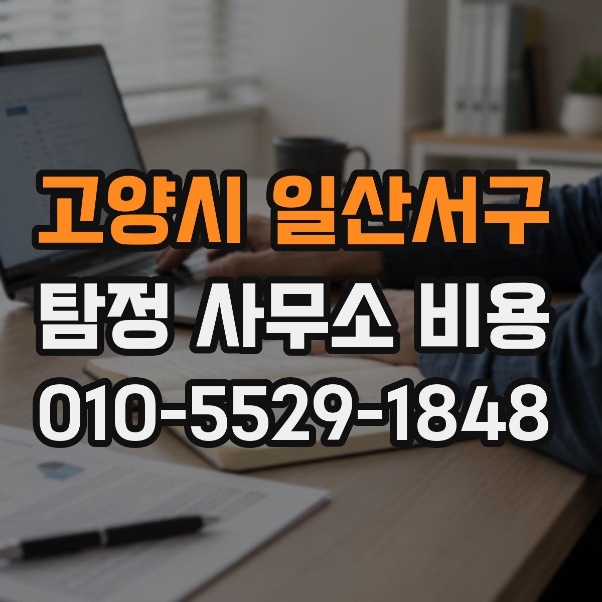 고양시 일산서구 탐정 사무소 비용