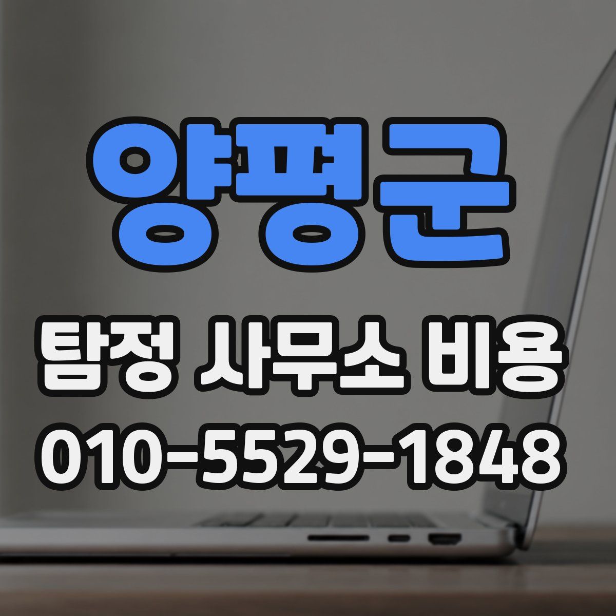 양평군 탐정 사무소 비용
