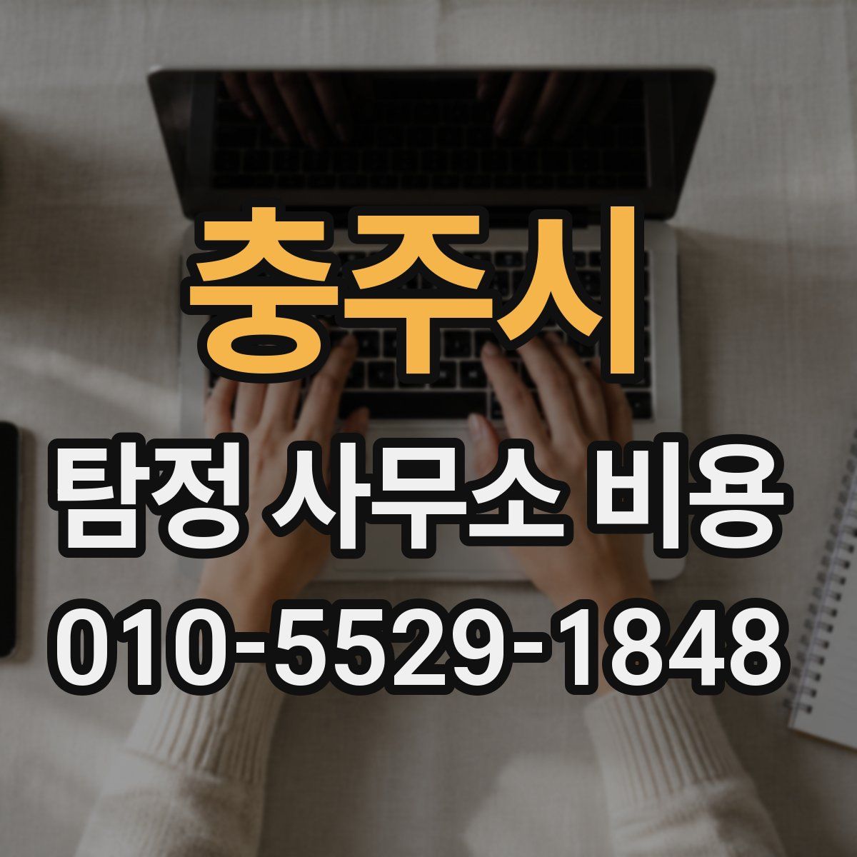 충주시 탐정 사무소 비용