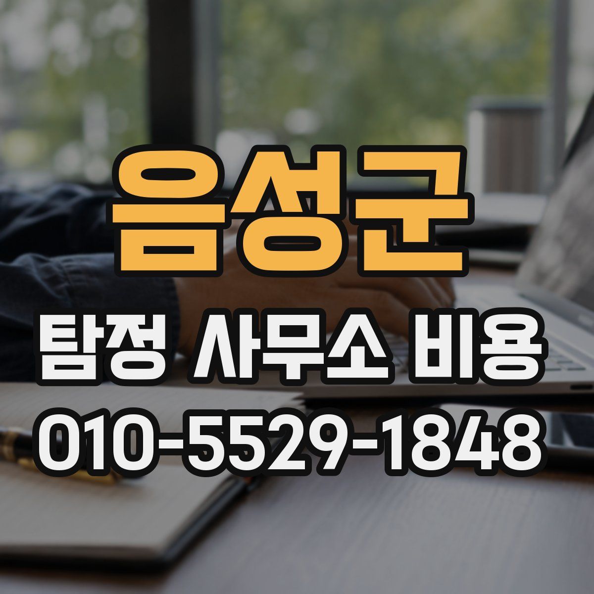 음성군 탐정 사무소 비용