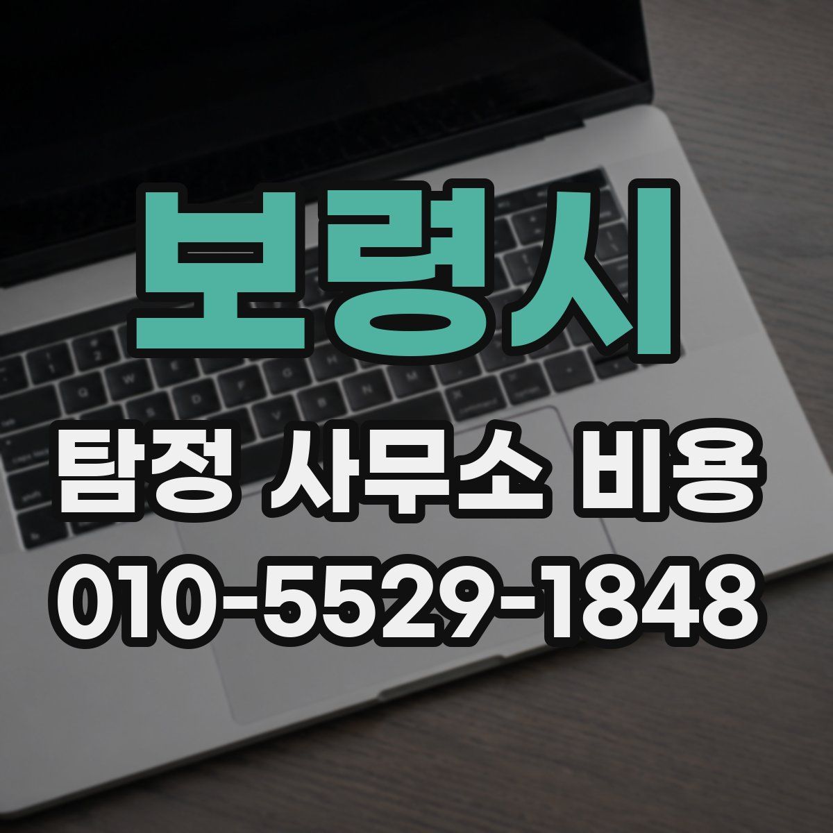 보령시 탐정 사무소 비용