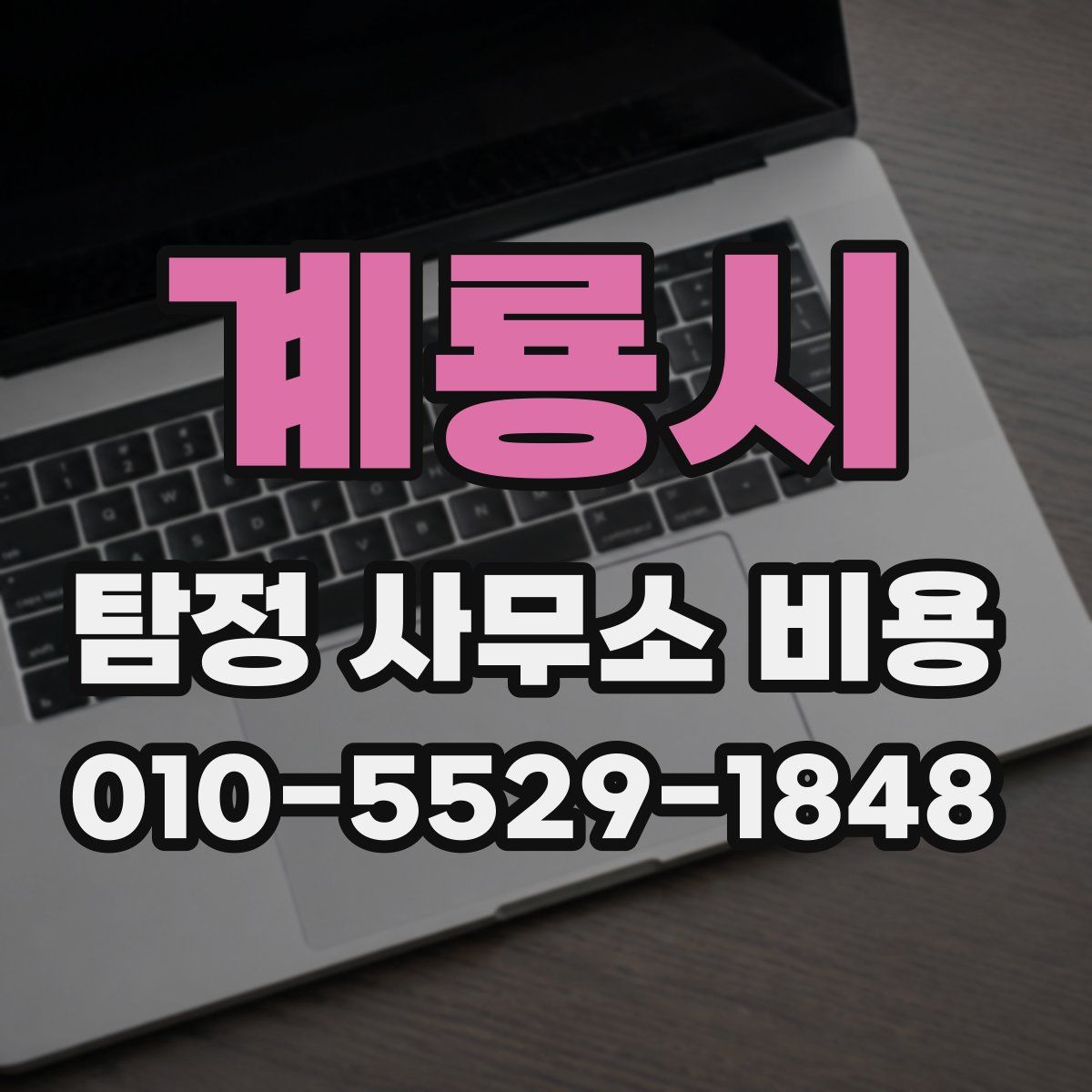 계룡시 탐정 사무소 비용