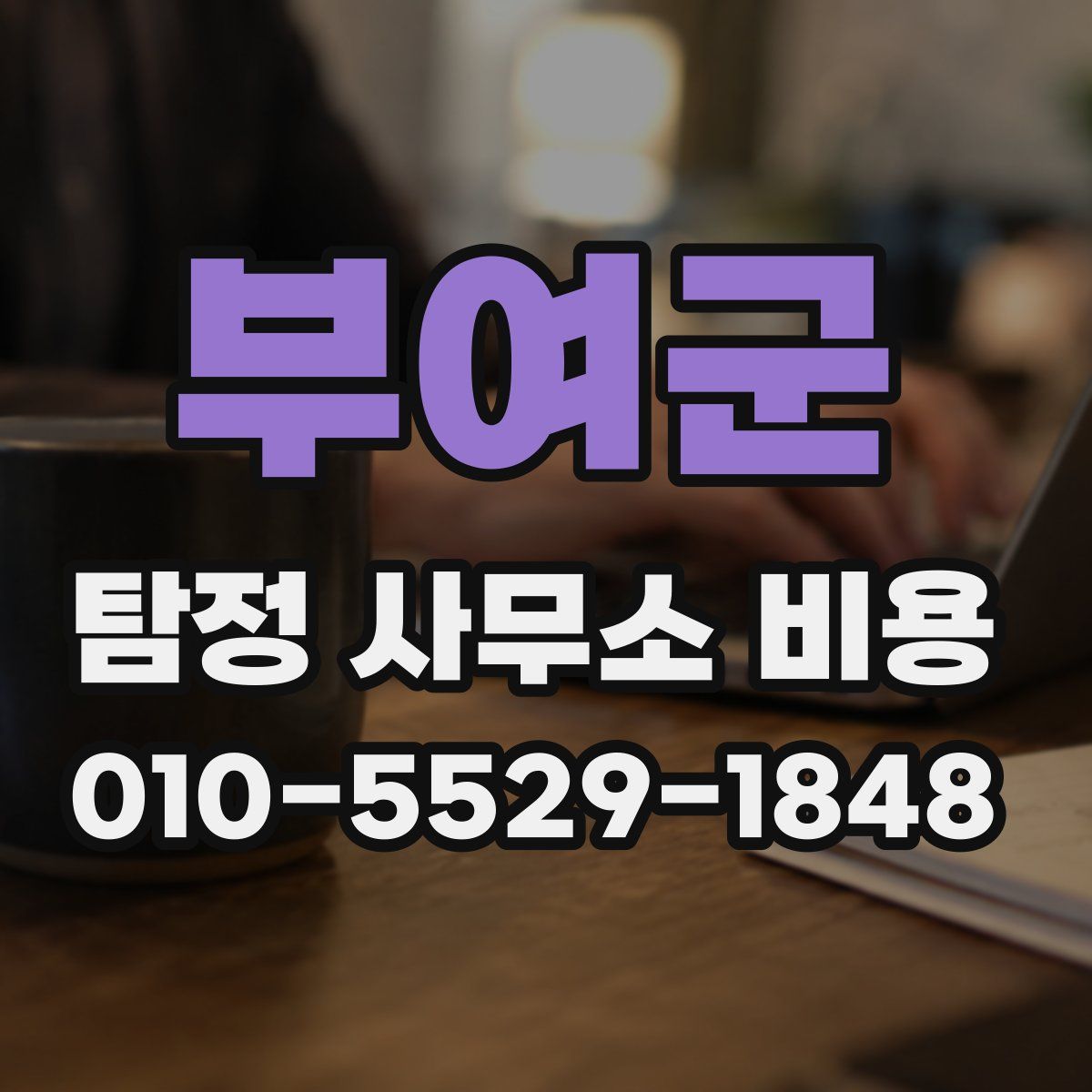 부여군 탐정 사무소 비용