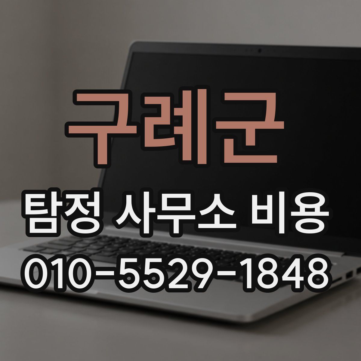 구례군 탐정 사무소 비용