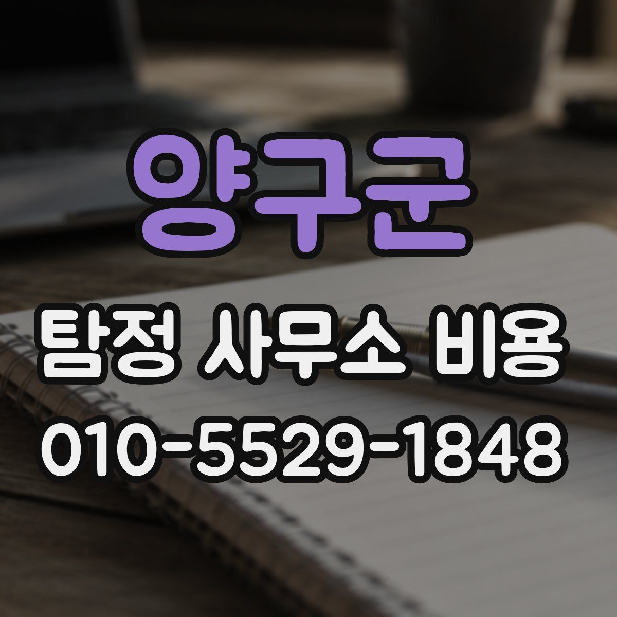양구군 탐정 사무소 비용