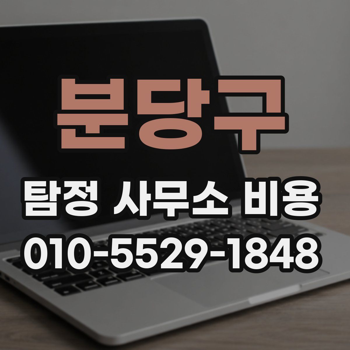 분당구 탐정 사무소 비용