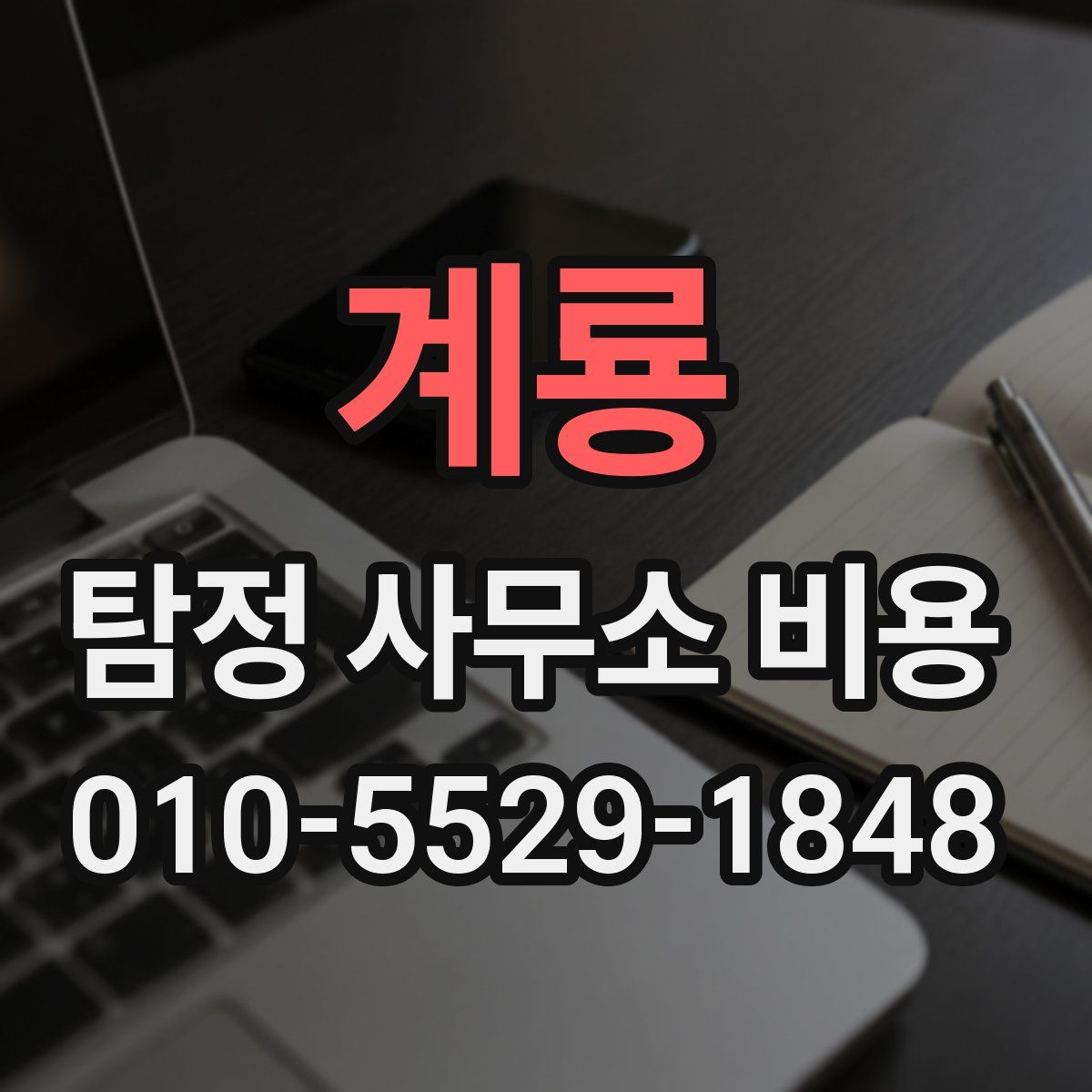 계룡 탐정 사무소 비용