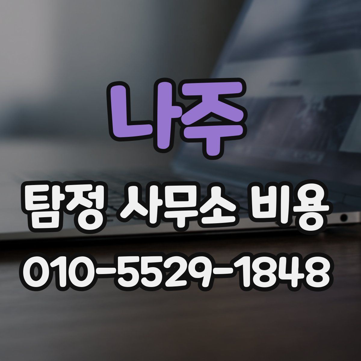 나주 탐정 사무소 비용