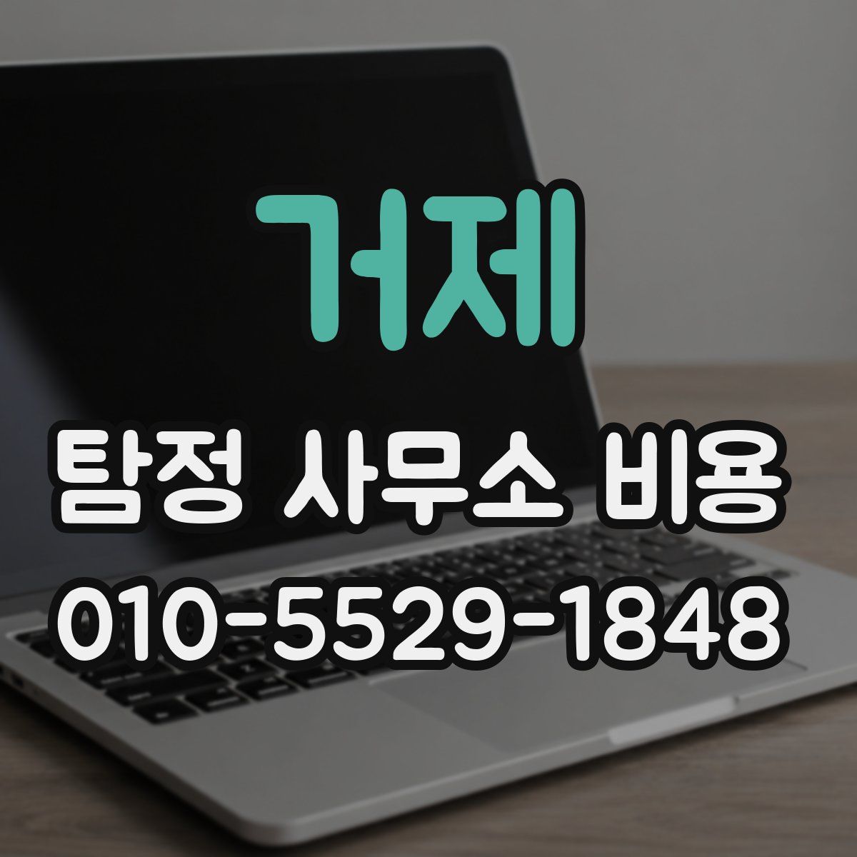 거제 탐정 사무소 비용