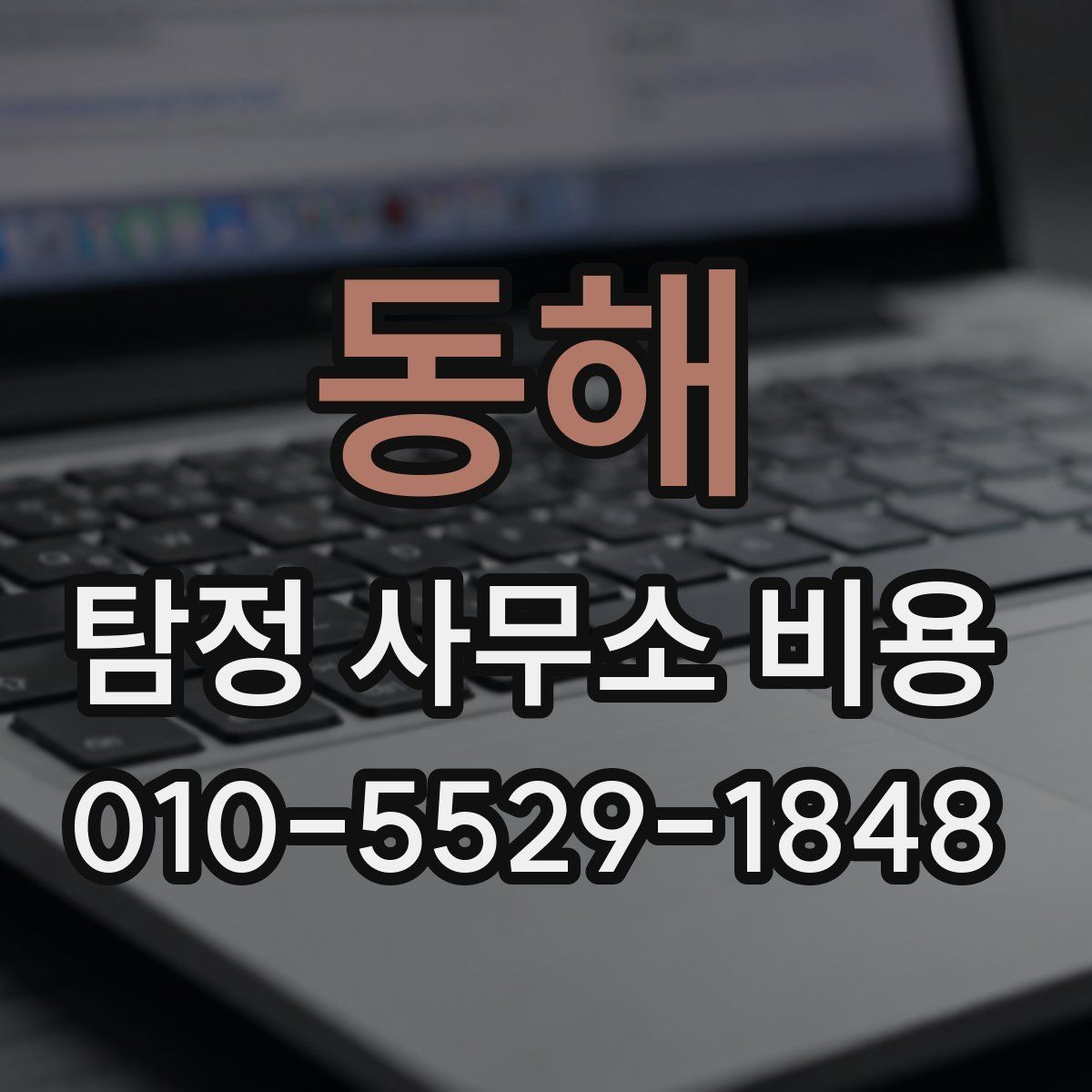 동해 탐정 사무소 비용