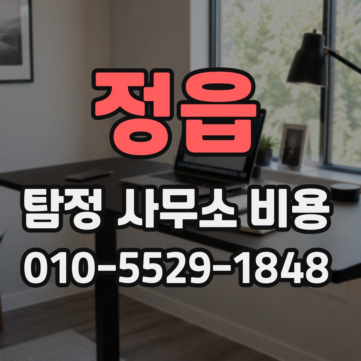 정읍 탐정 사무소 비용