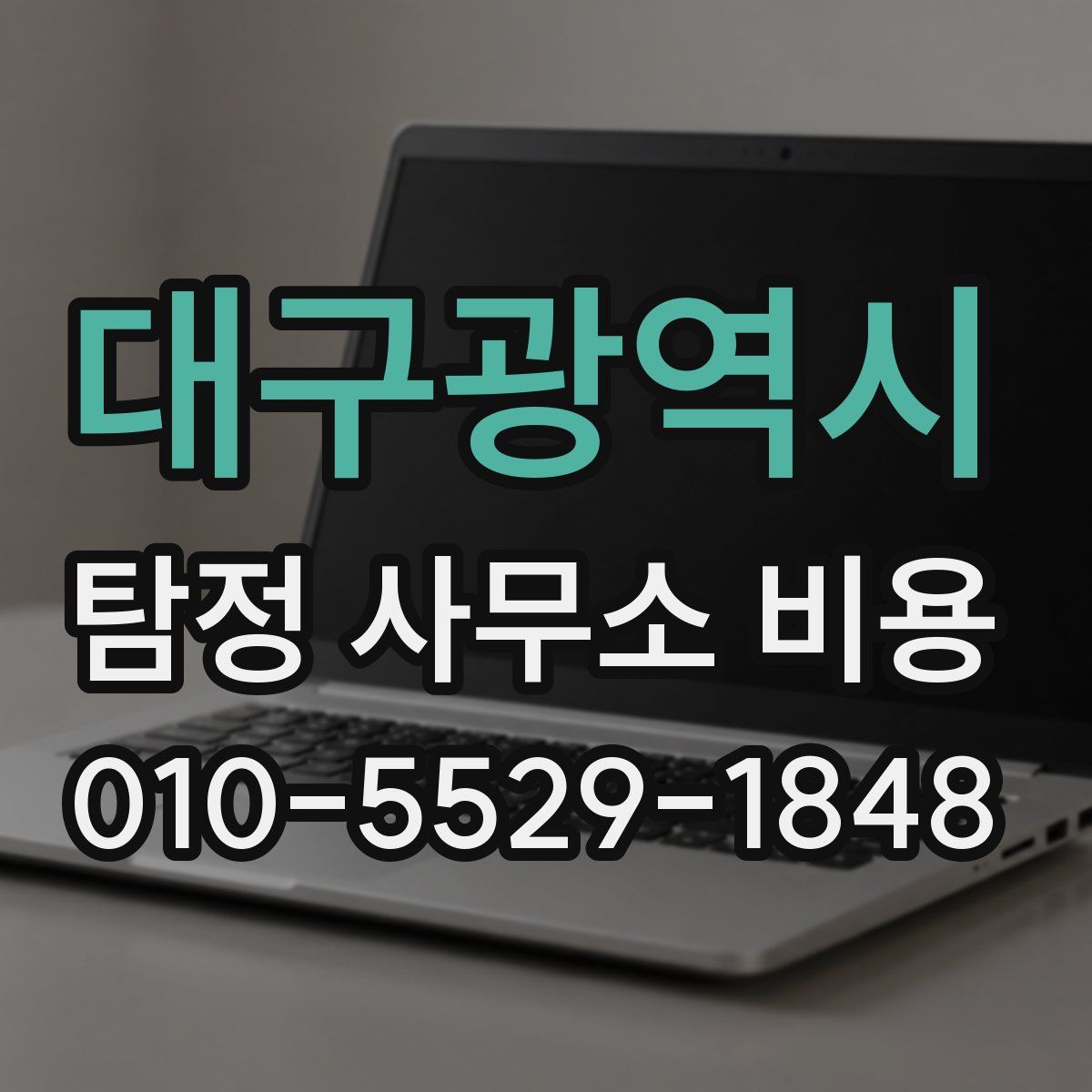 대구광역시 탐정 사무소 비용