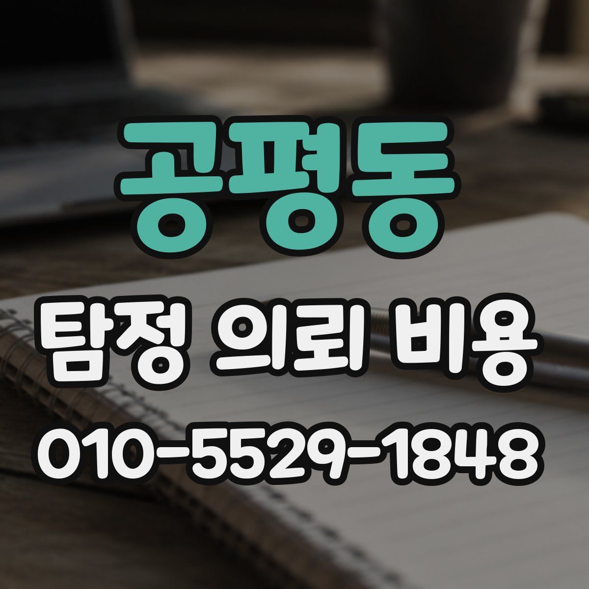 공평동 탐정 의뢰 비용