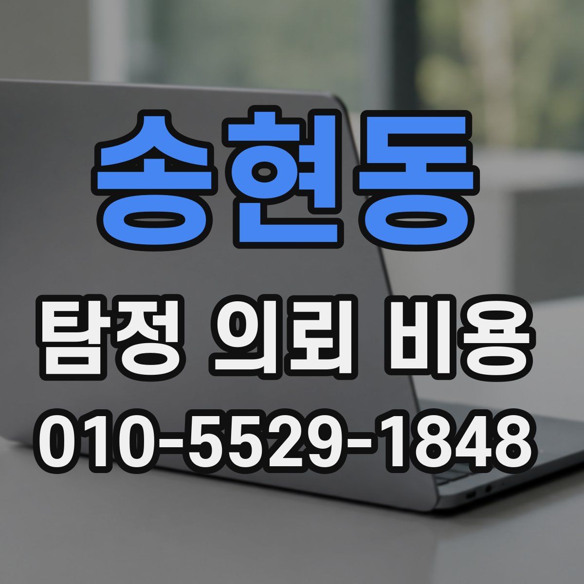 송현동 탐정 의뢰 비용