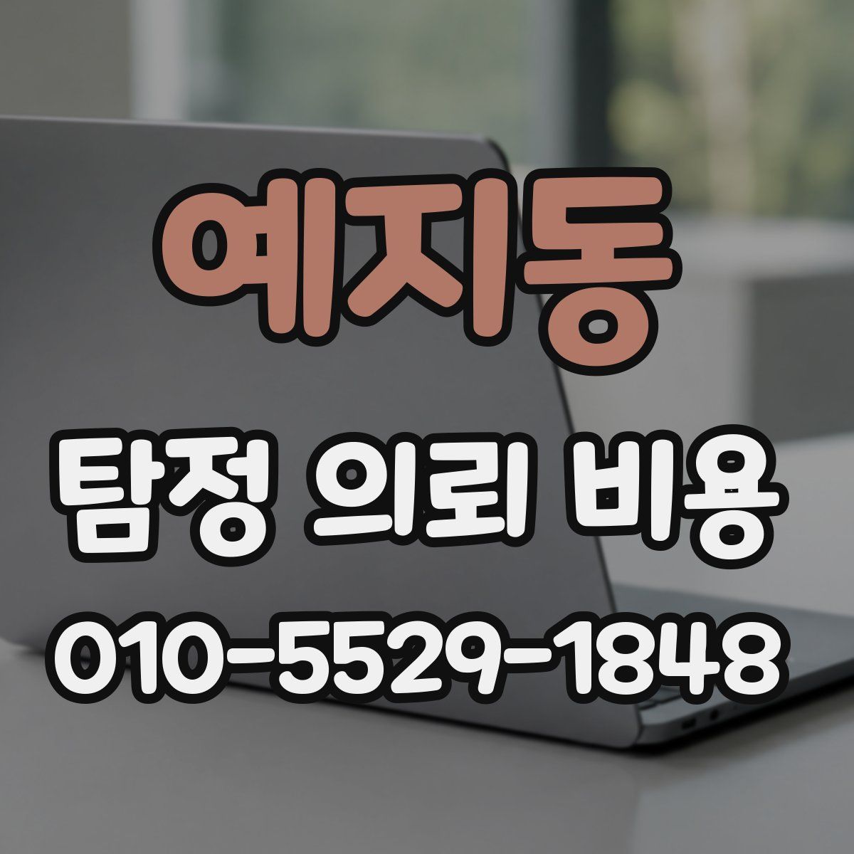 예지동 탐정 의뢰 비용