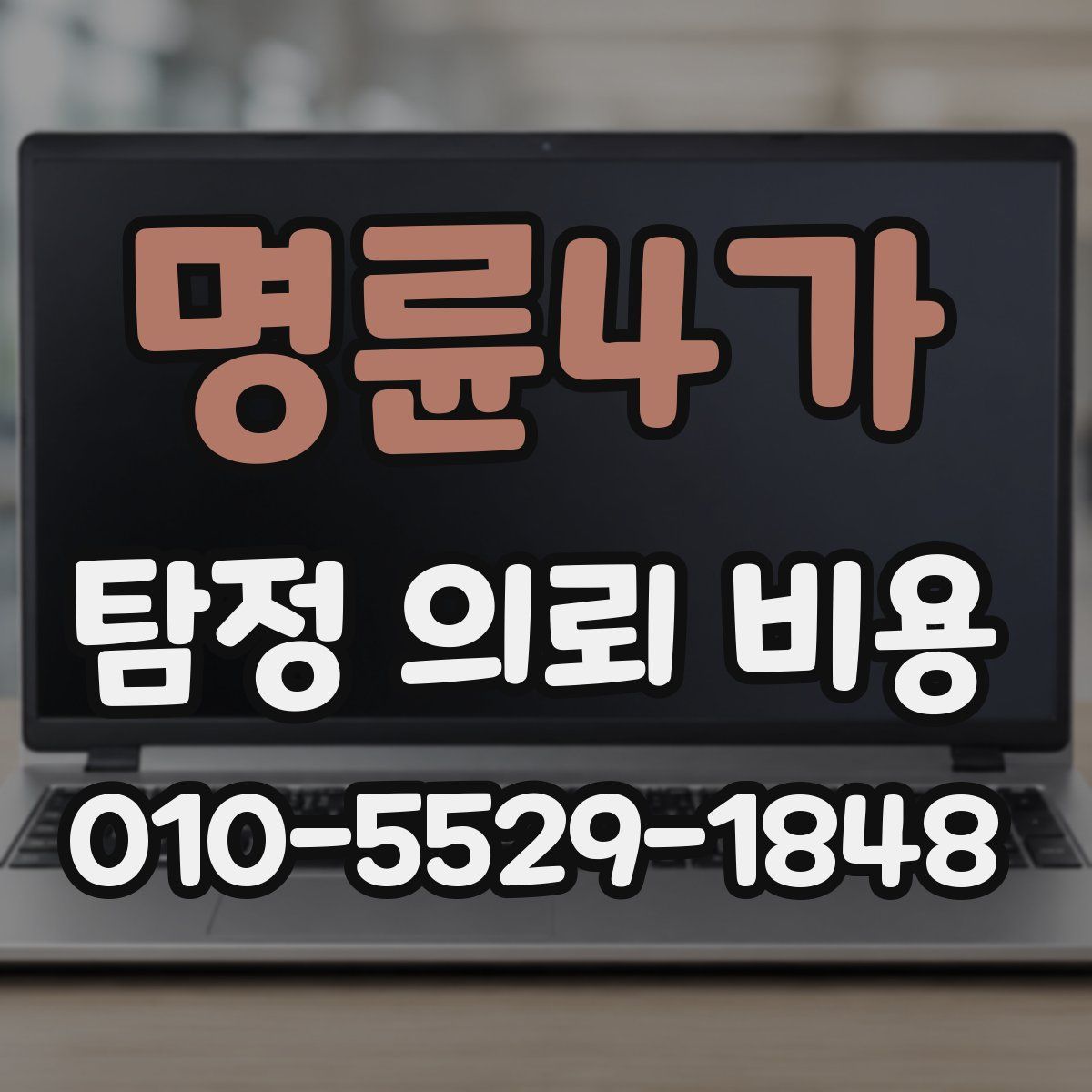 명륜4가 탐정 의뢰 비용