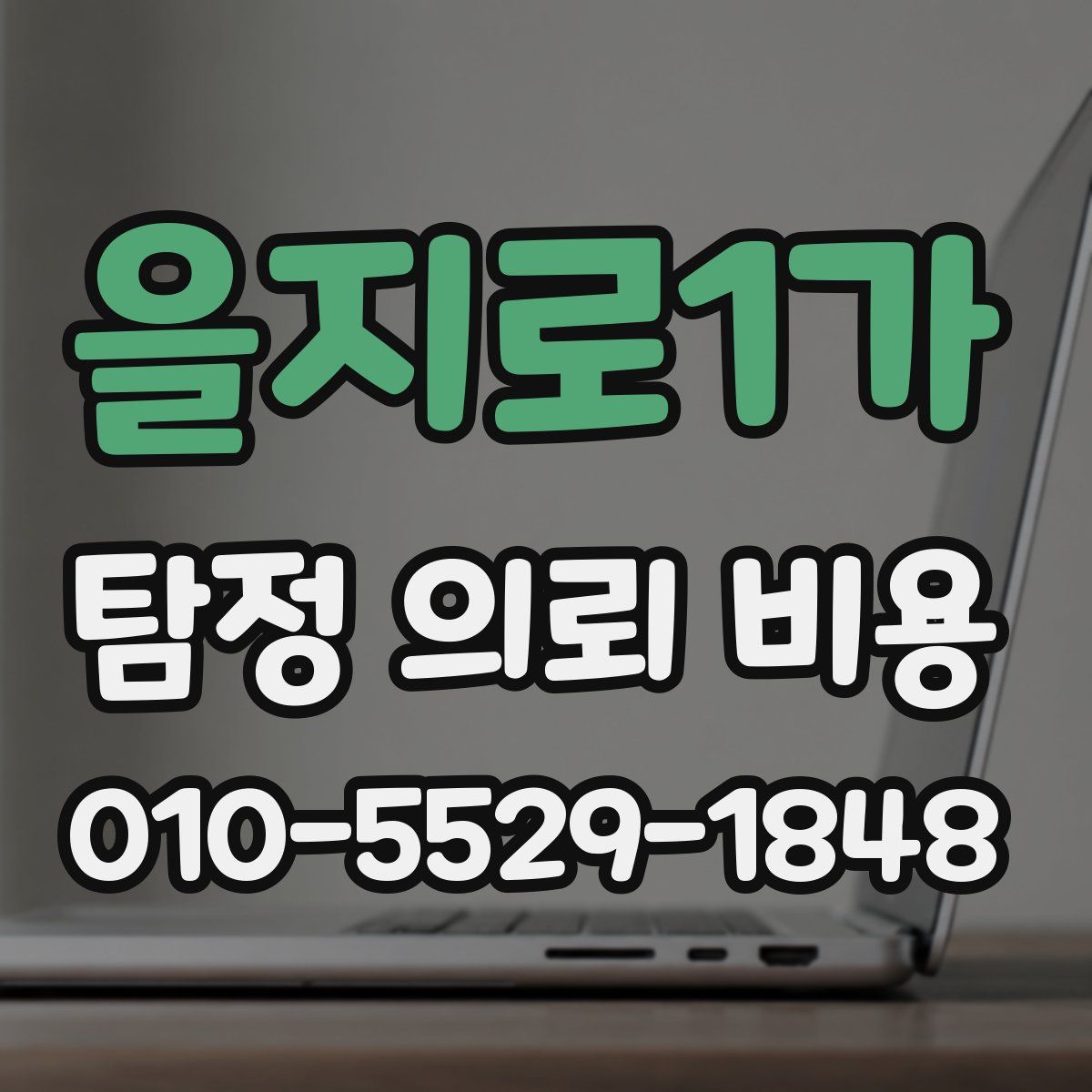 을지로1가 탐정 의뢰 비용