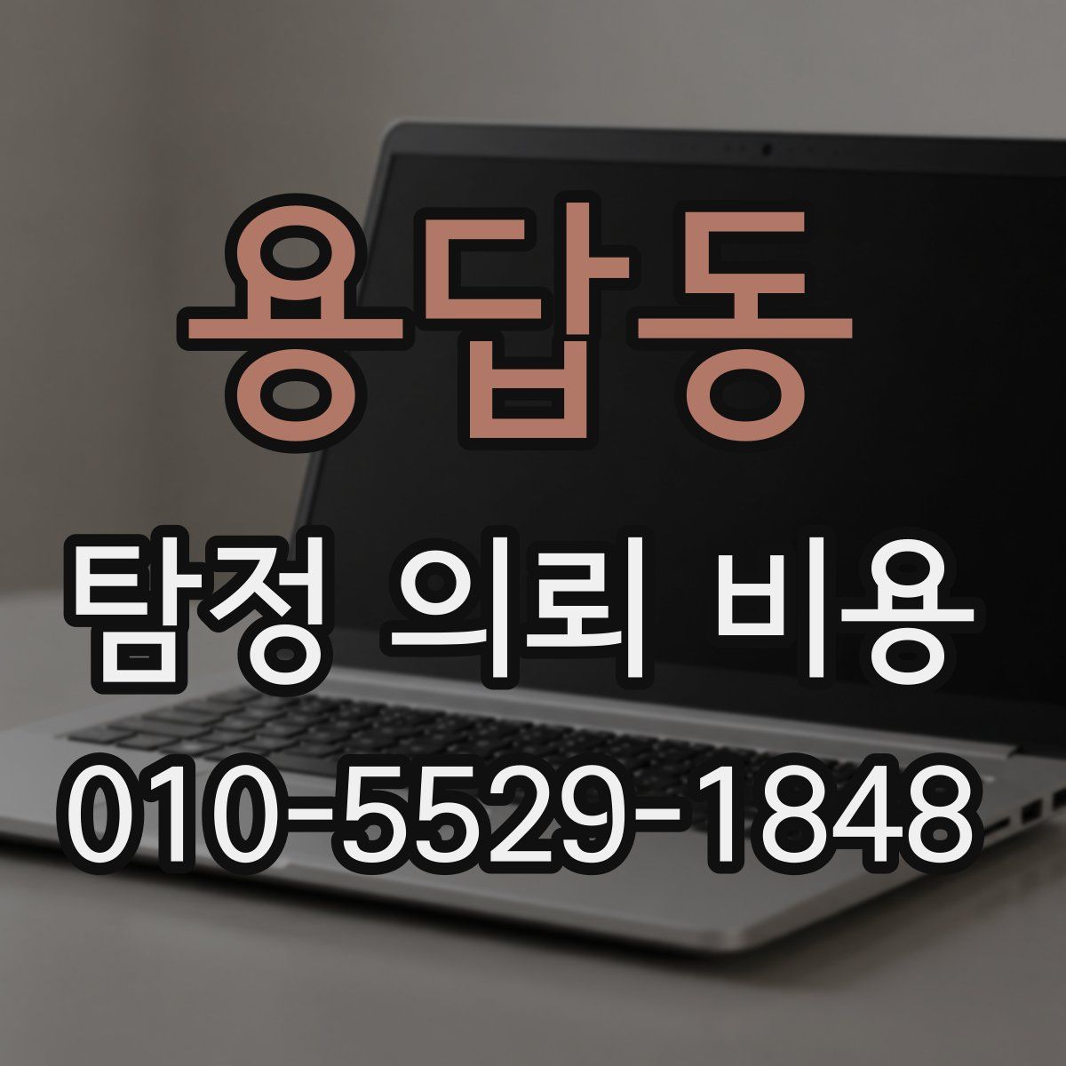 용답동 탐정 의뢰 비용