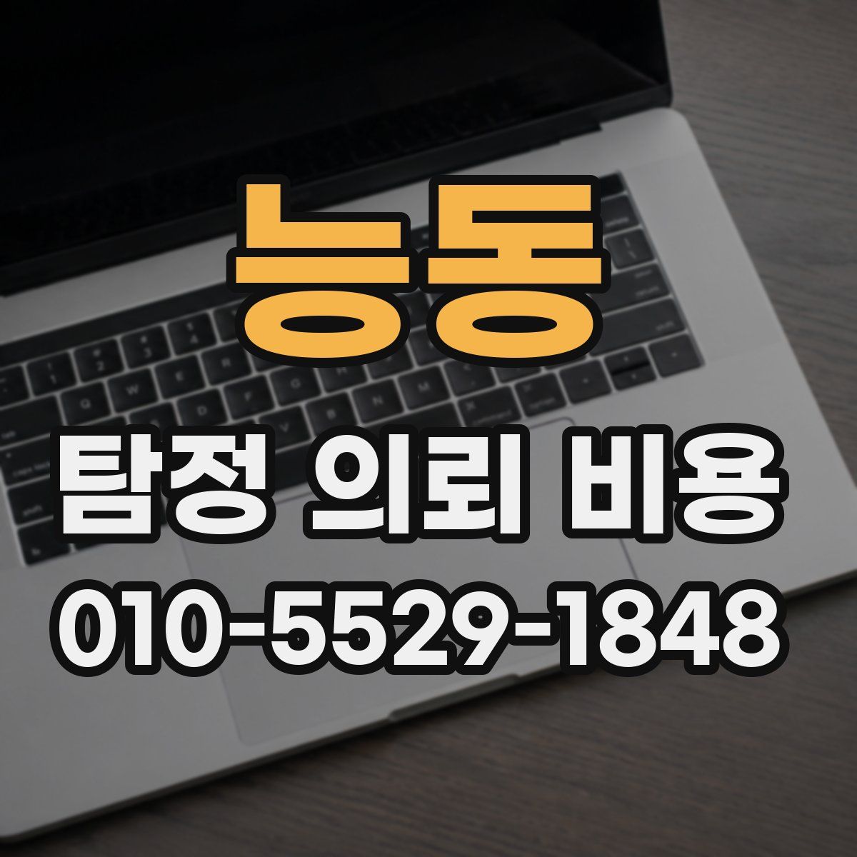 능동 탐정 의뢰 비용