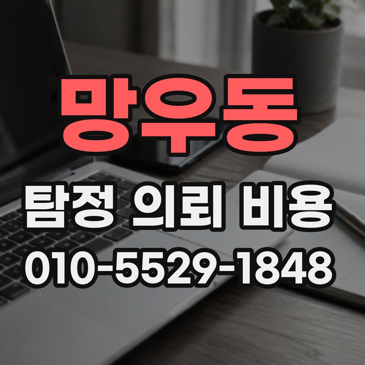 망우동 탐정 의뢰 비용