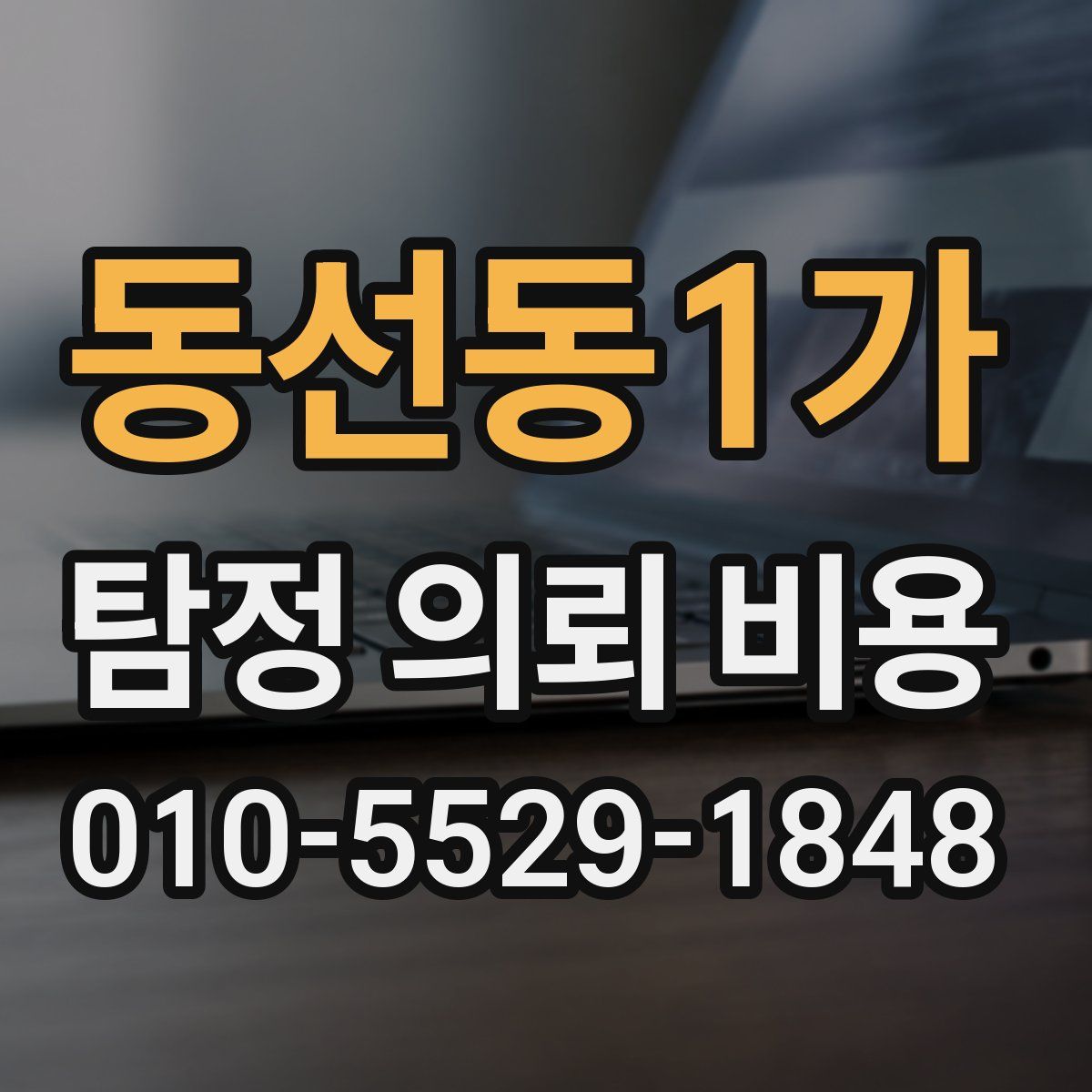 동선동1가 탐정 의뢰 비용