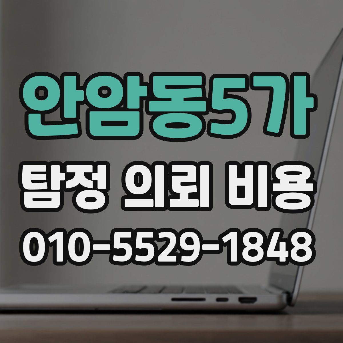 안암동5가 탐정 의뢰 비용
