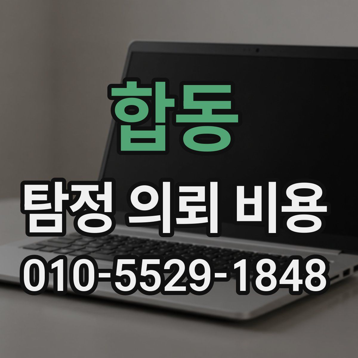합동 탐정 의뢰 비용