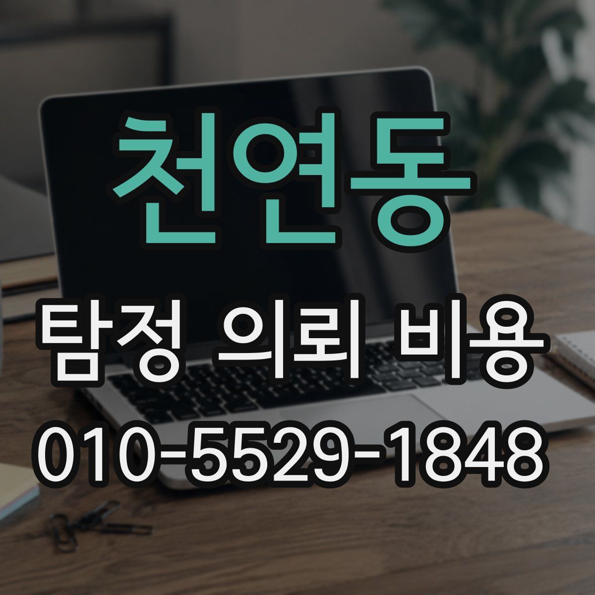 천연동 탐정 의뢰 비용