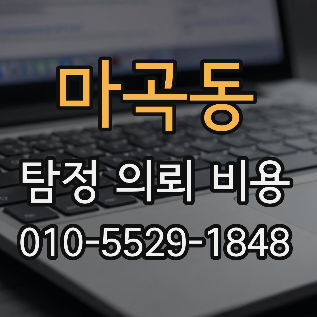 마곡동 탐정 의뢰 비용