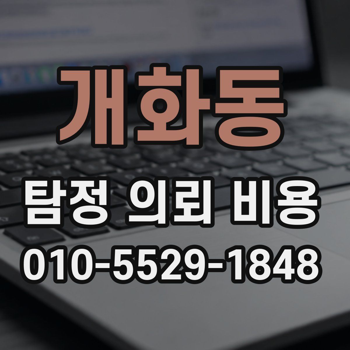개화동 탐정 의뢰 비용