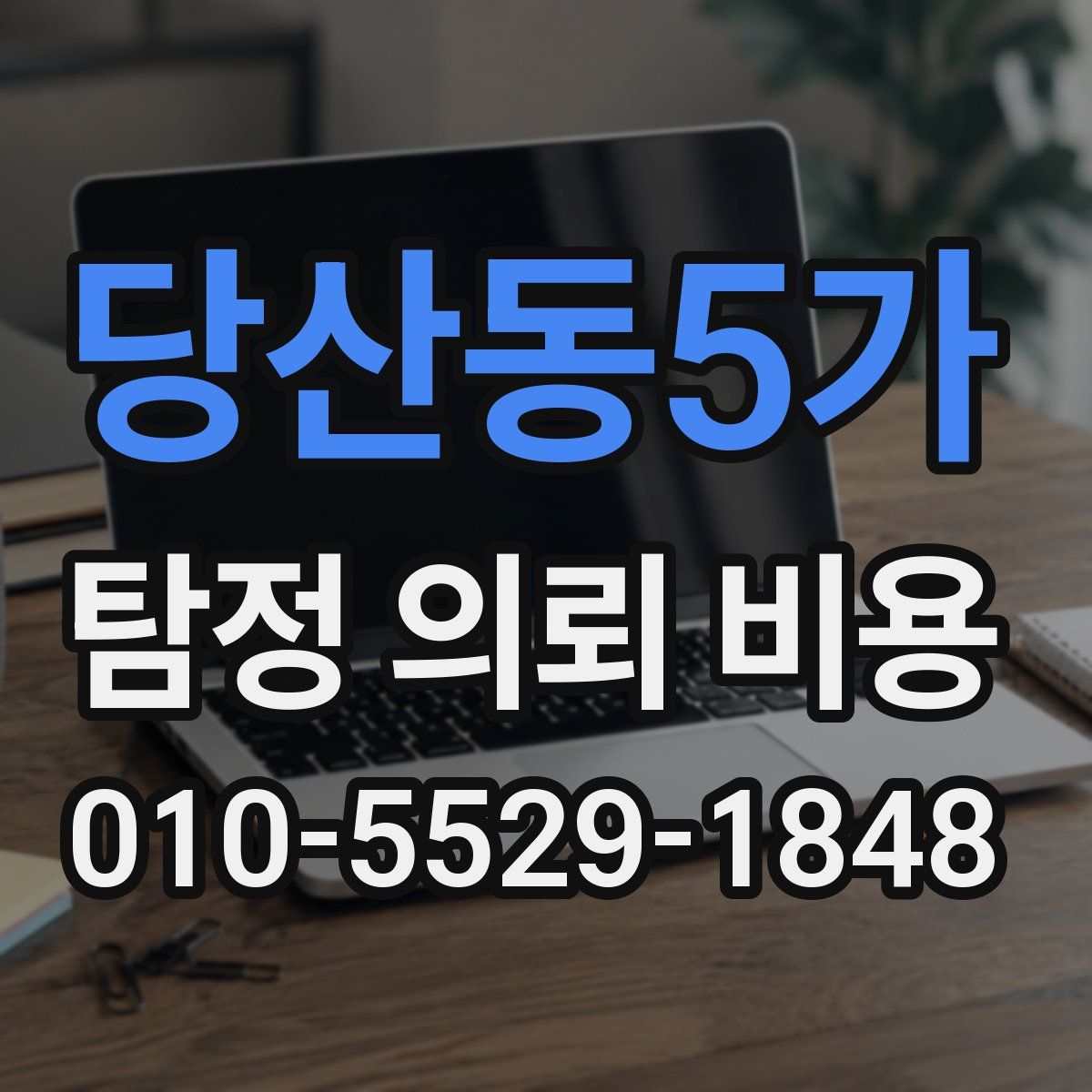 당산동5가 탐정 의뢰 비용