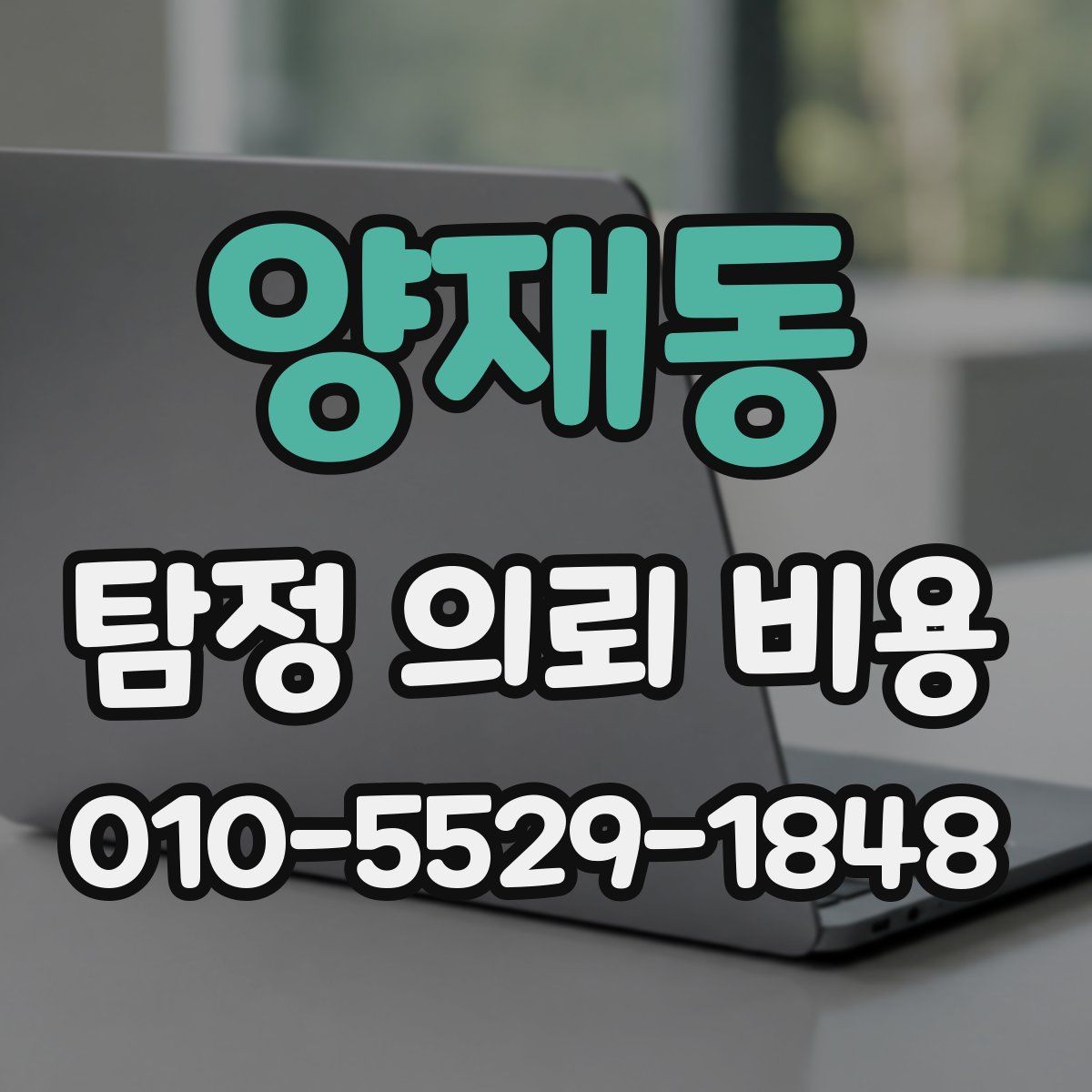 양재동 탐정 의뢰 비용