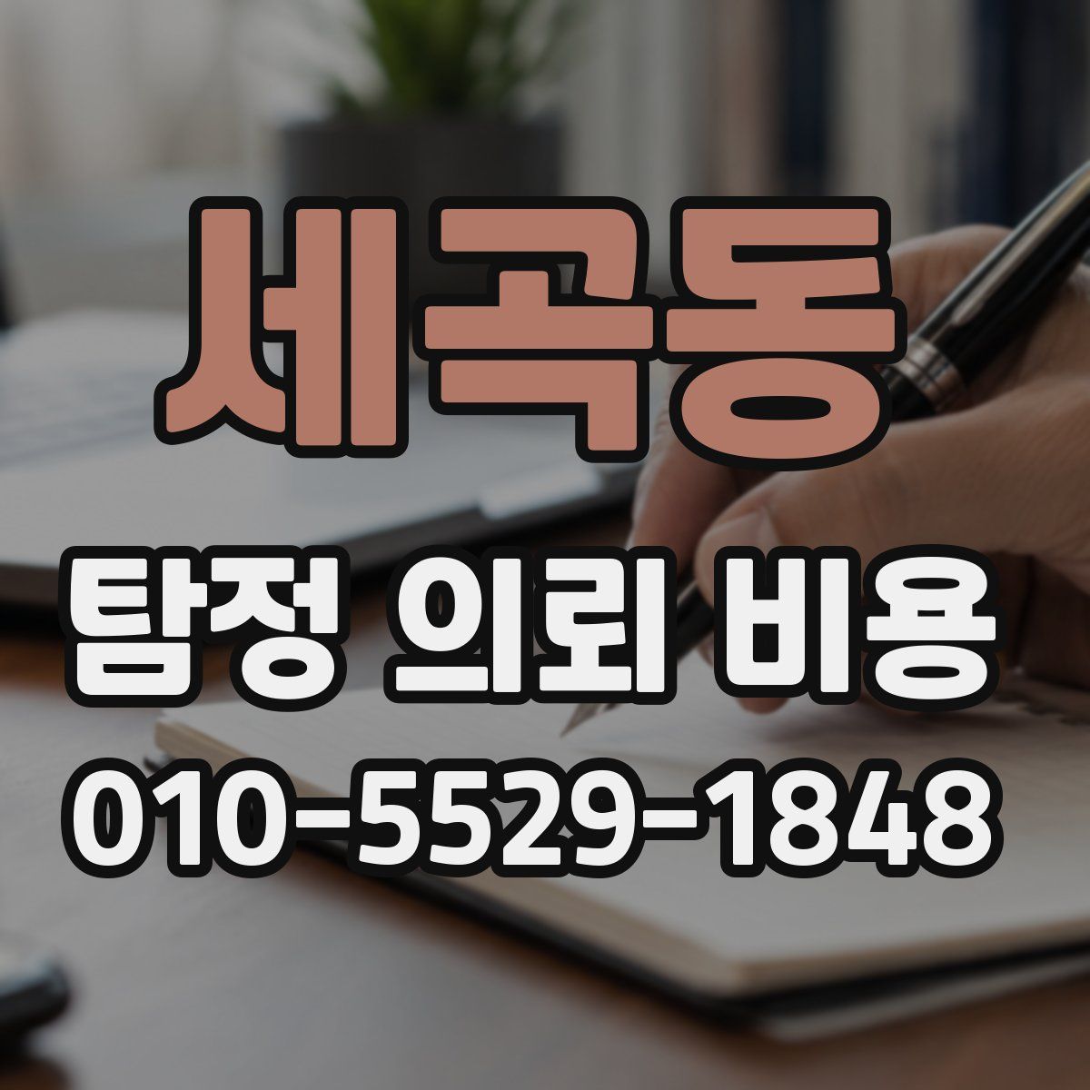 세곡동 탐정 의뢰 비용